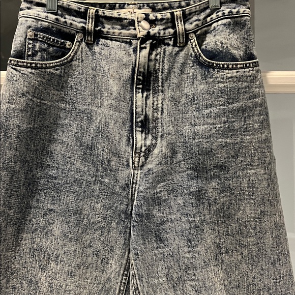 Tibi Blue Acid Wash Denim - Sz 26 - Picture 2 of 5